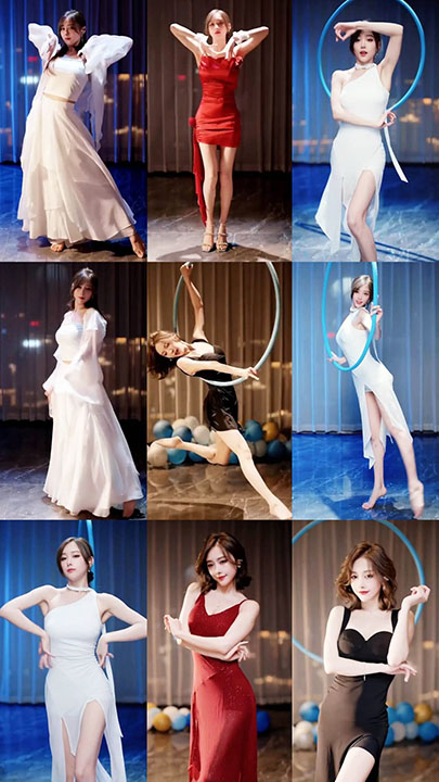 抖音|王筱沫沫 50万粉主播唯美古风舞蹈精选合集 7V/1.07G